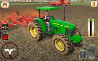 Harvest Tractor Farming Sim Affiche