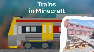 Mod Train for mcpe पोस्टर