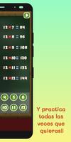 Aprende Tabla de multiplicar captura de pantalla 1