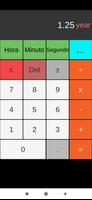 Calculadora de horas minutos - Calculadora Tiempo captura de pantalla 1