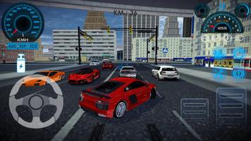R8 Driving & Drift Simulator captura de pantalla 1