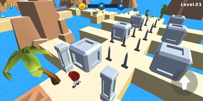 Super Land Adventure 3D captura de pantalla 2