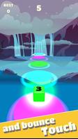 Ball Hop - Tile Bounce Game постер