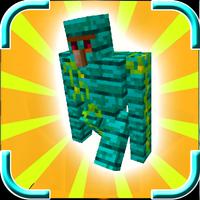 Many B Golem Mod for Minecraft poster
