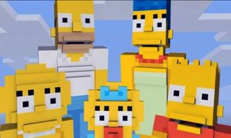 بارت في MCPE - خريطة Simpsons  تصوير الشاشة 3
