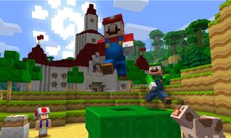 Mod Super Mario para Minecraft Poster