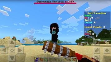 Solo Leveling Mod Minecraft poster