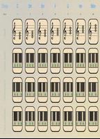 Piano Chord Affiche