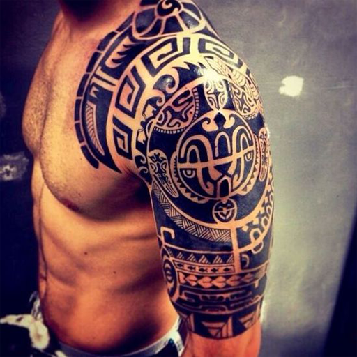 Stammes -Tattoo -Design