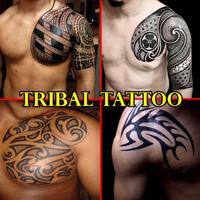 Tribal Tattoo Design Cartaz