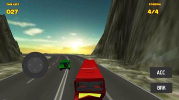 Racing Bus 3D capture d'écran 1