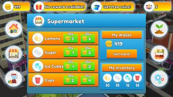 Lemonade Shop Tycoon ảnh chụp màn hình 1