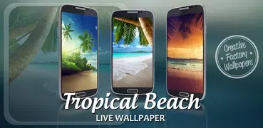 Tropical Beach Live Wallpaper