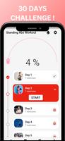 Standing Abs Workout capture d'écran 3