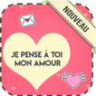 je pense à toi mon amour