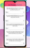 Touching Love Messages for boyfriend ảnh chụp màn hình 1