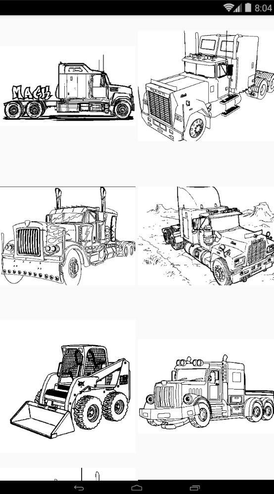 Featured image of post Truck Coloring Pages For Adults With truck heavy duty coloring app you get a different experience in coloring