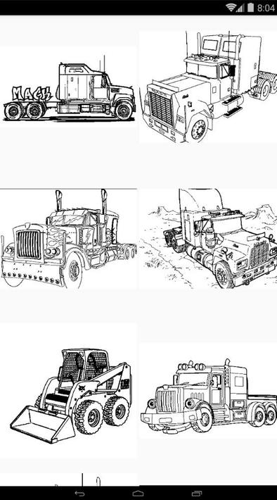 Truck Coloring - Adult Coloring Pages for Android - APK Download