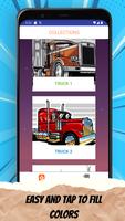 Veículos de caminhão  colorir imagem de tela 2