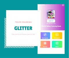 Livre de coloriage de camion capture d'écran 1