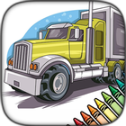 Icona Disegni da colorare di camion