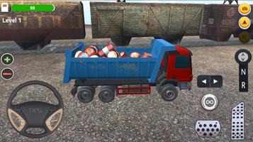 Truck Building Driving Games poster