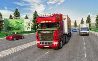 欧洲货运卡车模拟器：卡车驾驶游戏 海报