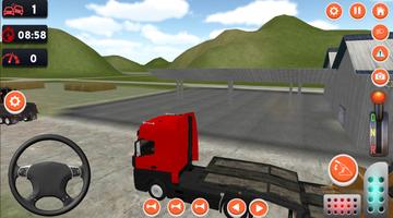 LKW- und Logistik-Simulator Plakat
