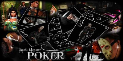 Dark Liquor Poker-poster