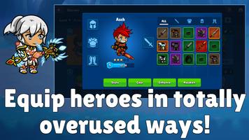 Totally Casual Hero RPG Game ảnh chụp màn hình 2