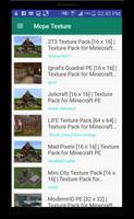 Craft Texture Packs for Minecraft PE Affiche