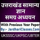 آیکون‌ Uttarakhand General Knowledge