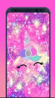 kawaii Unicorn Dream wallpaper app पोस्टर