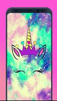 kawaii Unicorn Dream wallpaper app تصوير الشاشة 1