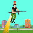 Butthurt Strike: 2D Shooter أيقونة