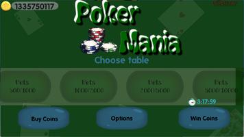 Poker Mania Plakat