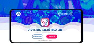 División Meiótica 3D poster