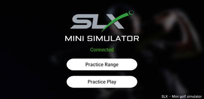 SLX GOLF Mini Simulator постер