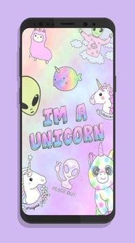 🦄 CUTE UNICORN 🌈 WALLPAPERS poster