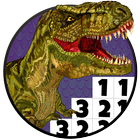 Dinosaurs Pixel Art icône