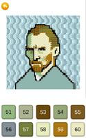 Peintures célèbres Pixel Art - capture d'écran 1