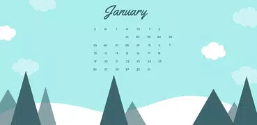 US Calendar with holidays 2020
