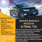 Service Manuals Nissan X-Trail Zeichen