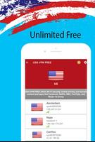 3 Schermata USA VPN FREE