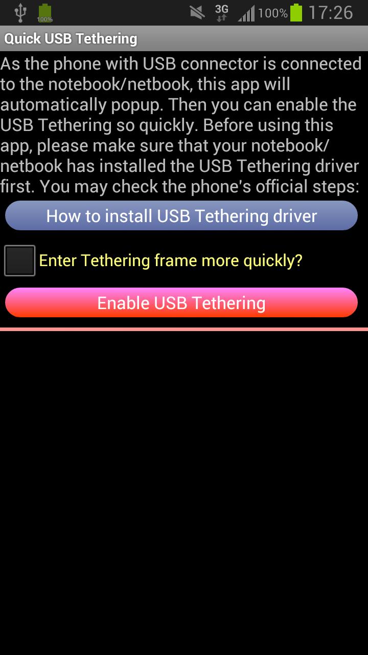 Usb Tethering Tether For Android Apk Download