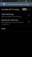 USB Tethering /Tether تصوير الشاشة 1