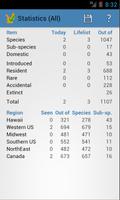 US Birding Checklist Ekran Görüntüsü 3