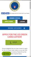 US Green Card Lottery poster