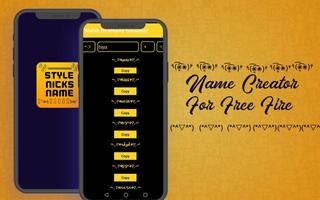 Stylish Nickname generator Plakat
