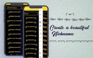Stylish Nickname generator capture d'écran 2